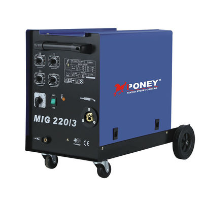 TIG160 3.3KVA آلة لحام ARC المحمولة آلة لحام Tig 10A-160A